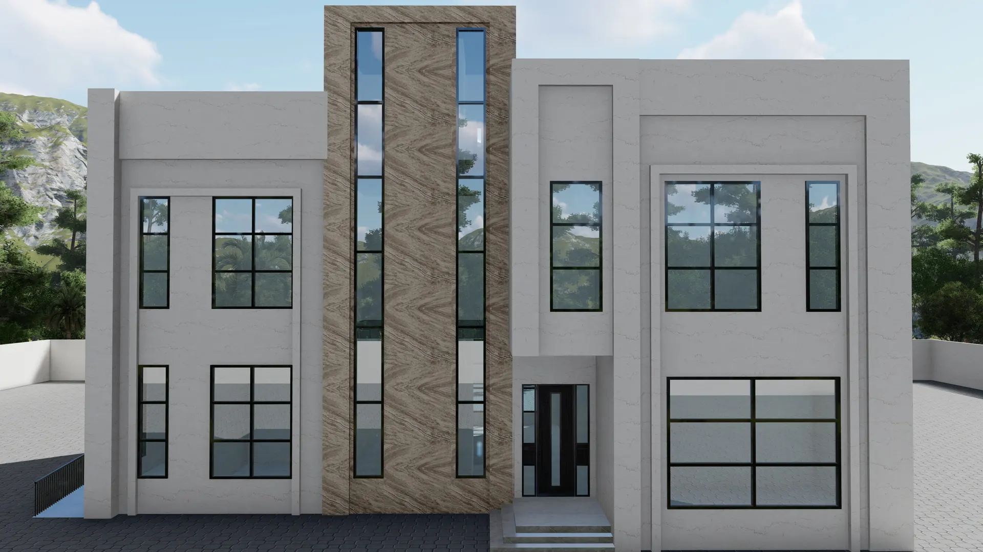 Villa & Majlis Block