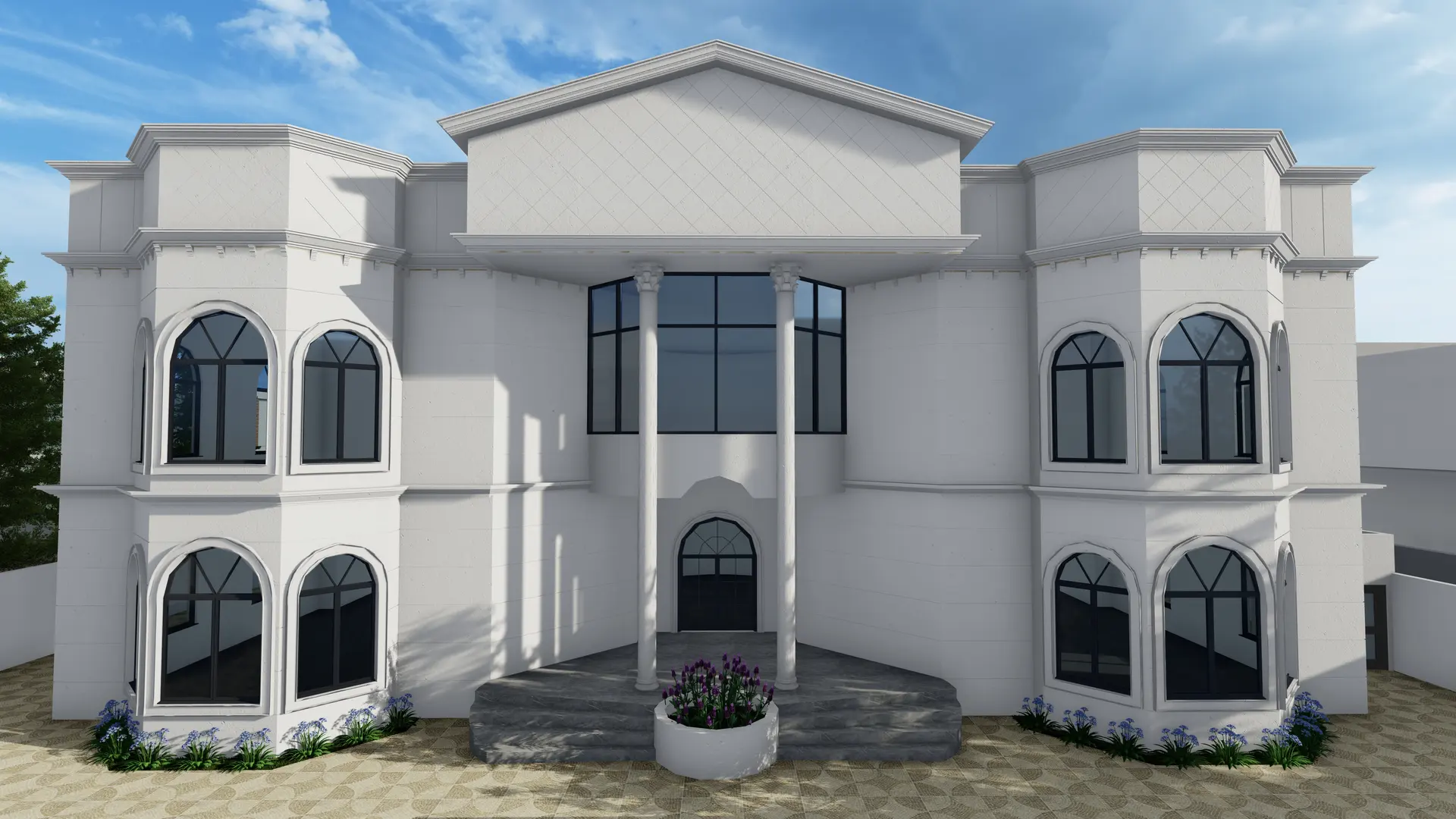 Villa Façade Renovation — frame 3